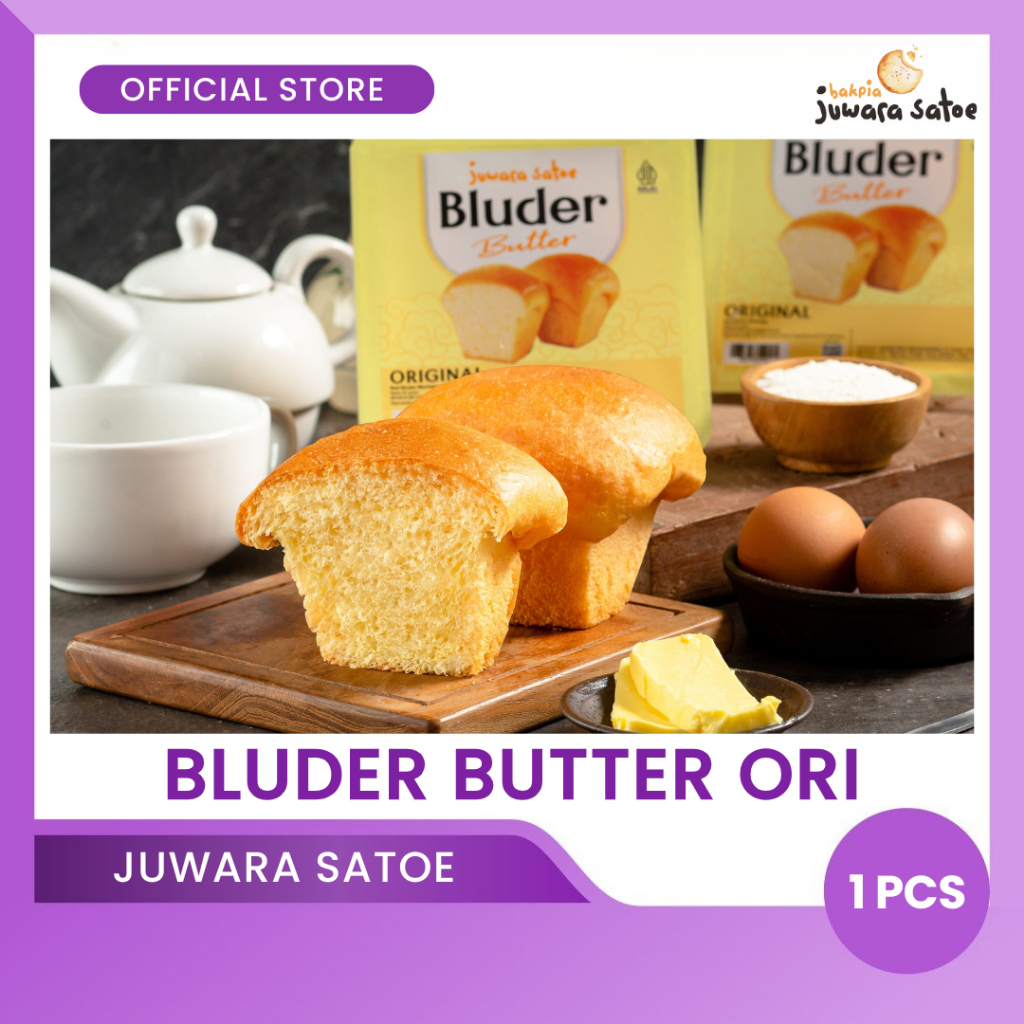 

BAKPIA JUWARA SATOE Bluder Butter Original