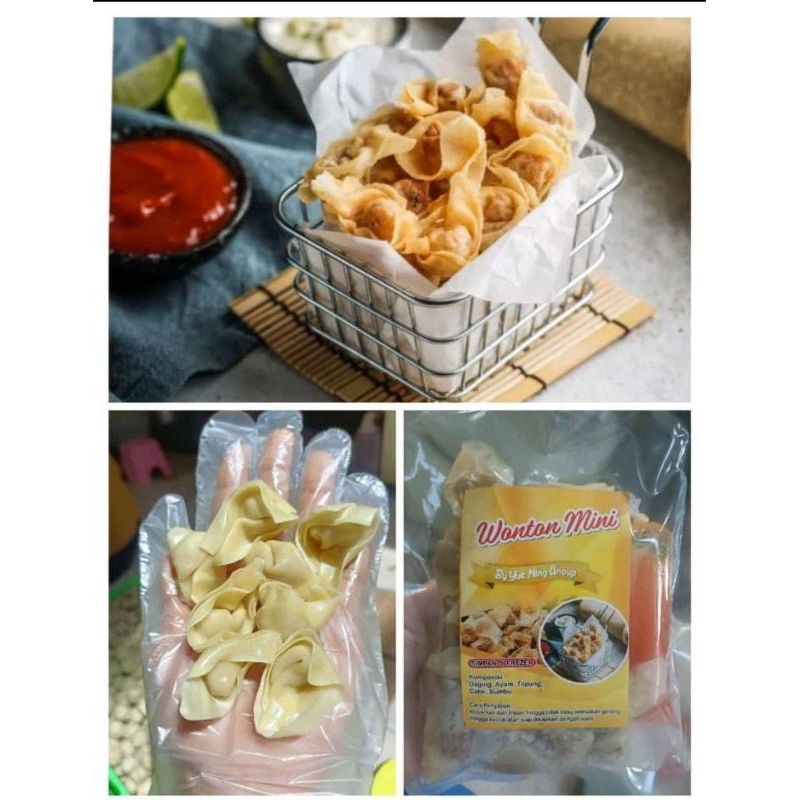 

mini wonton by yuck ning