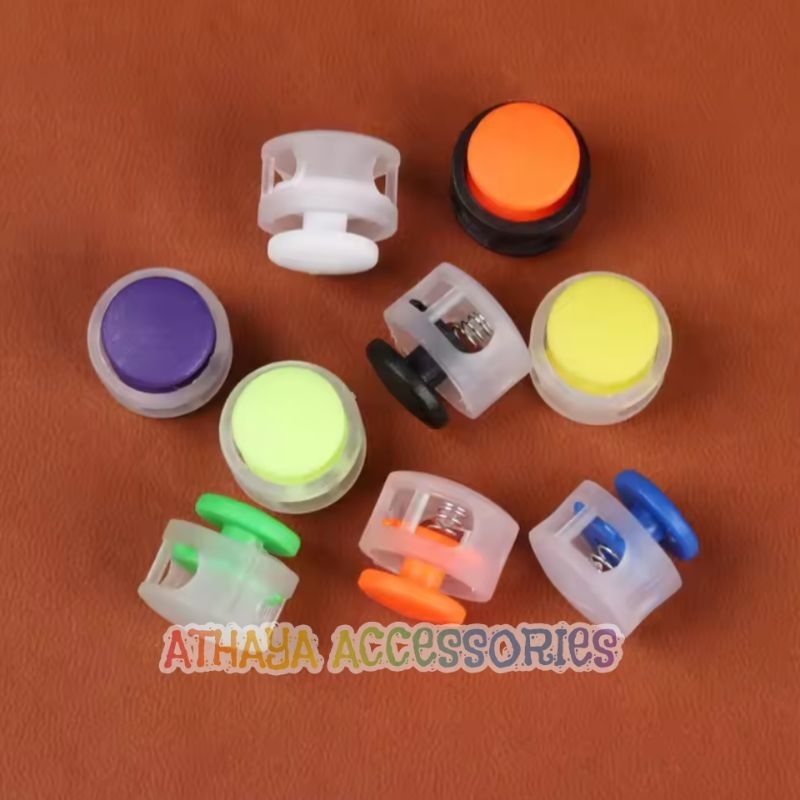 Stopper Tali Masker Warna Warni Stopper Klakson 14 mm