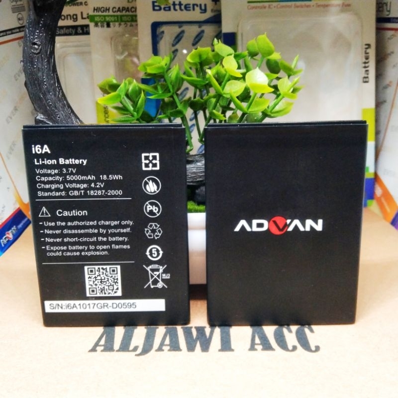 Baterai Batre Batteray Advan i6 Full View / i6A Original Battery Hp