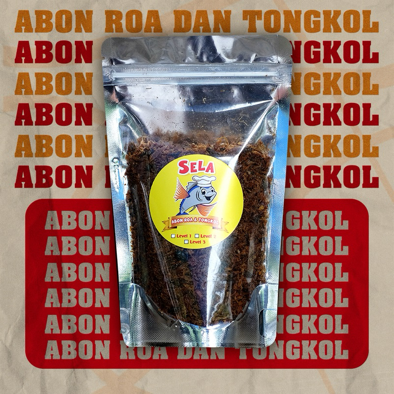 

SELA - ABON ROA DAN TONGKOL - 150gram