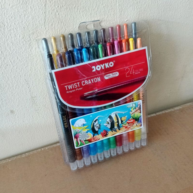 

Crayon Putar Joyko 24 Warna