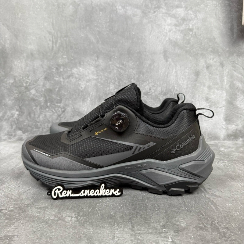 Sepatu Columbia Boa Waterproof Black Shadow Grey
