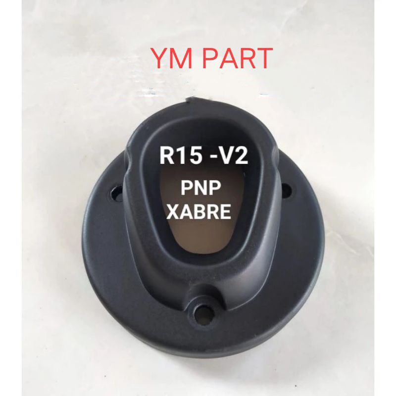 Cover Tutup Moncong Cap Corong Ujung Knalpot Yamaha R15-V2, Xabre Original