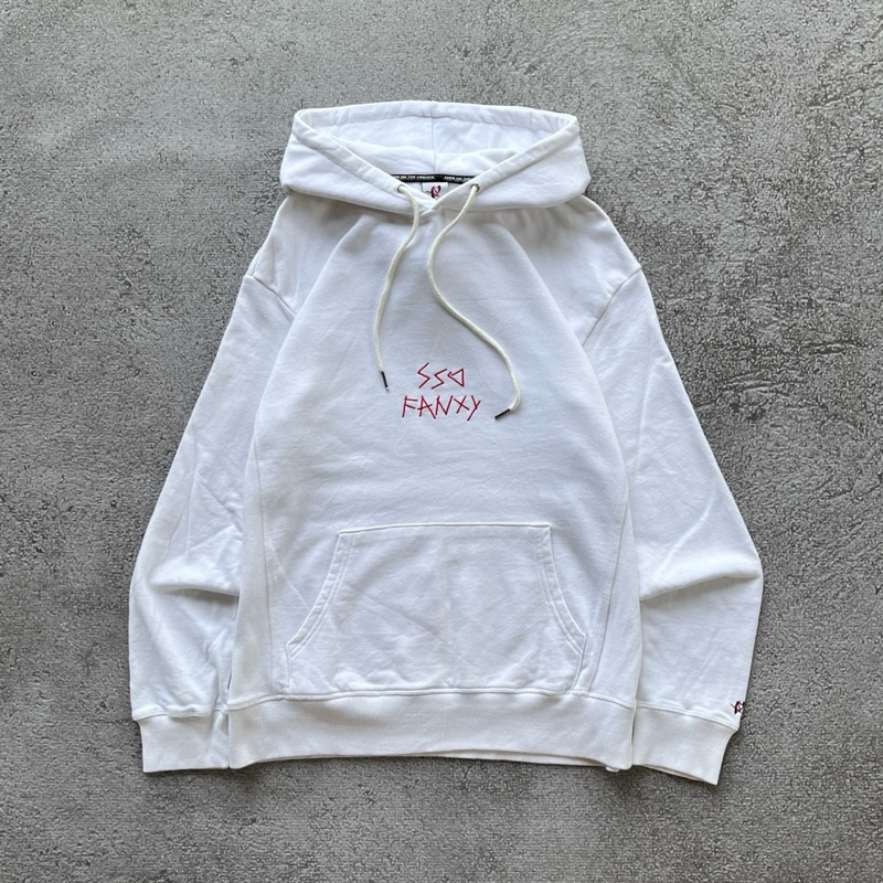 Hoodie Vibrate SSO Fanxy Embroidery White