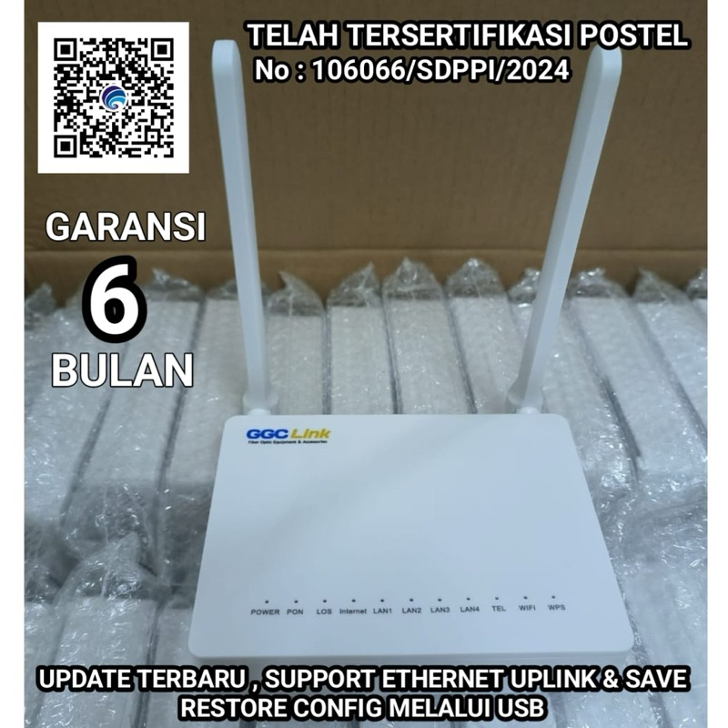 ONT XPON GGCLink G663 New Baru EPON GPON ONU Bukan ZTE F663NV3A