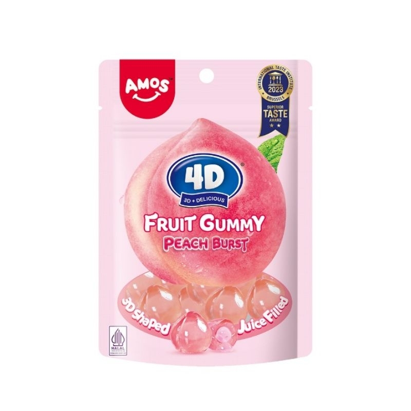 

Amos 4D Permen Jeli Rasa Buah Persik 65 g