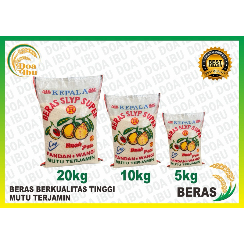 

BERAS CAP BUAH PALA 5KG/10KG/20KG