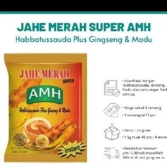

AMH Jahe merah super 1rcg isi 10sct
