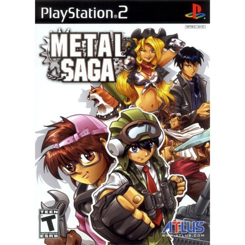 KASET PLAYSTATION 2 - METAL SAGA