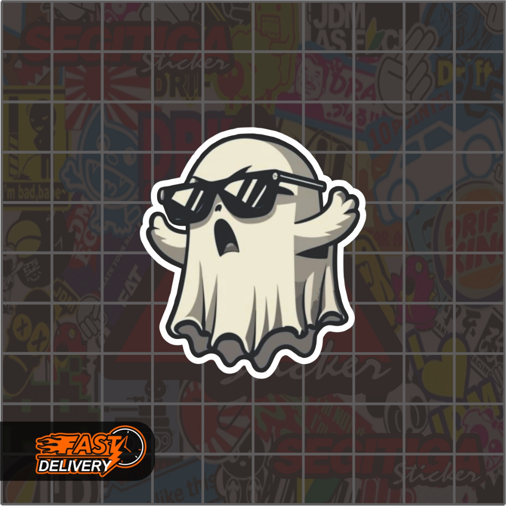 

Sticker Ghost Eyeglasses 4.5 x 5 Cm