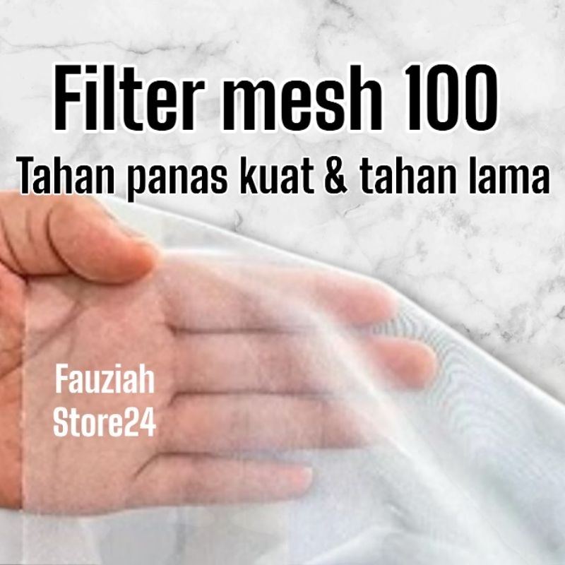 kain saringan nylon filter mesh 100