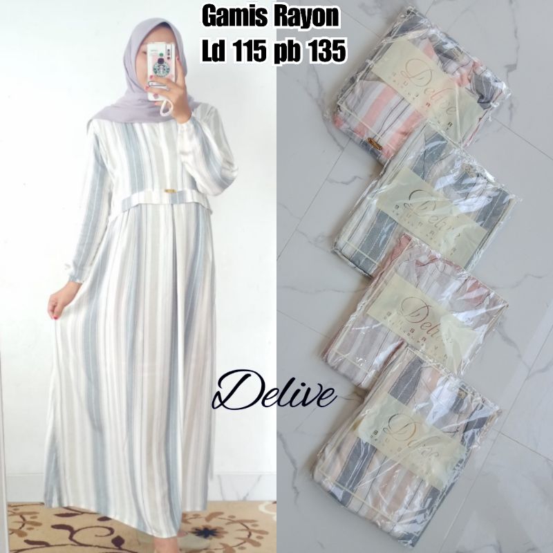 GAMIS RAYON //GAMIS SALSA//GAMIS RAYON MOTIF SALUR