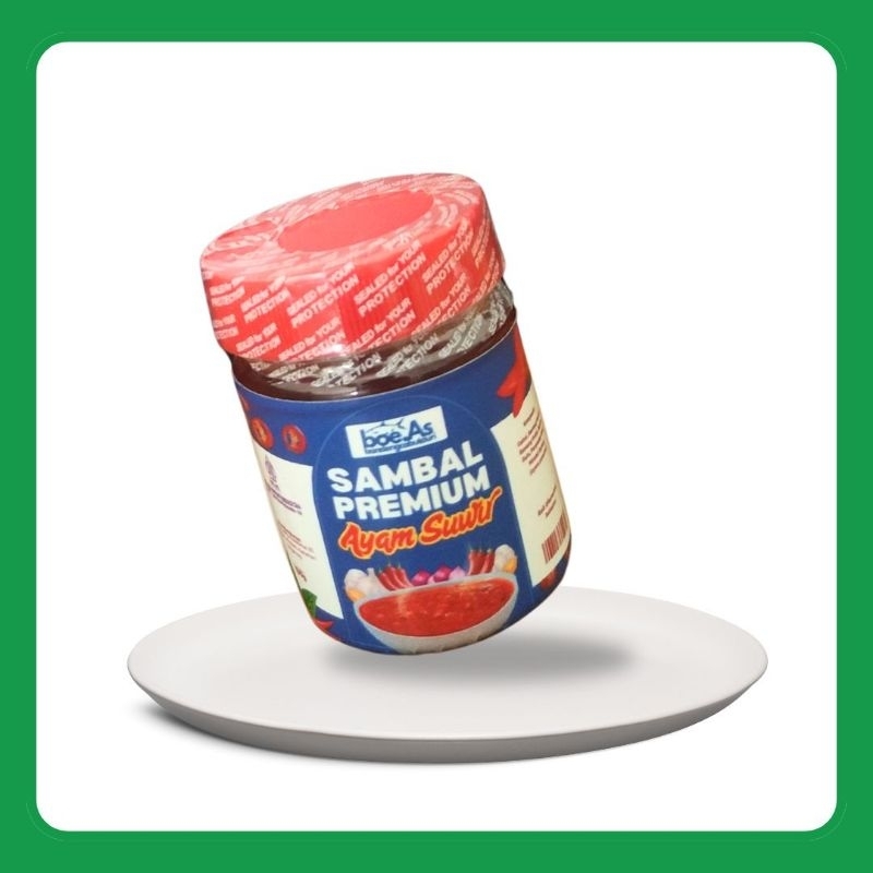 

sambal ayam suwir premium - sambal siap makan kemasan 130gram