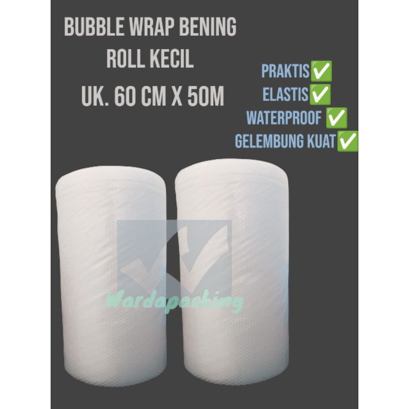 

Bubble Wrap Bening Roll uk. 60x50m Premium