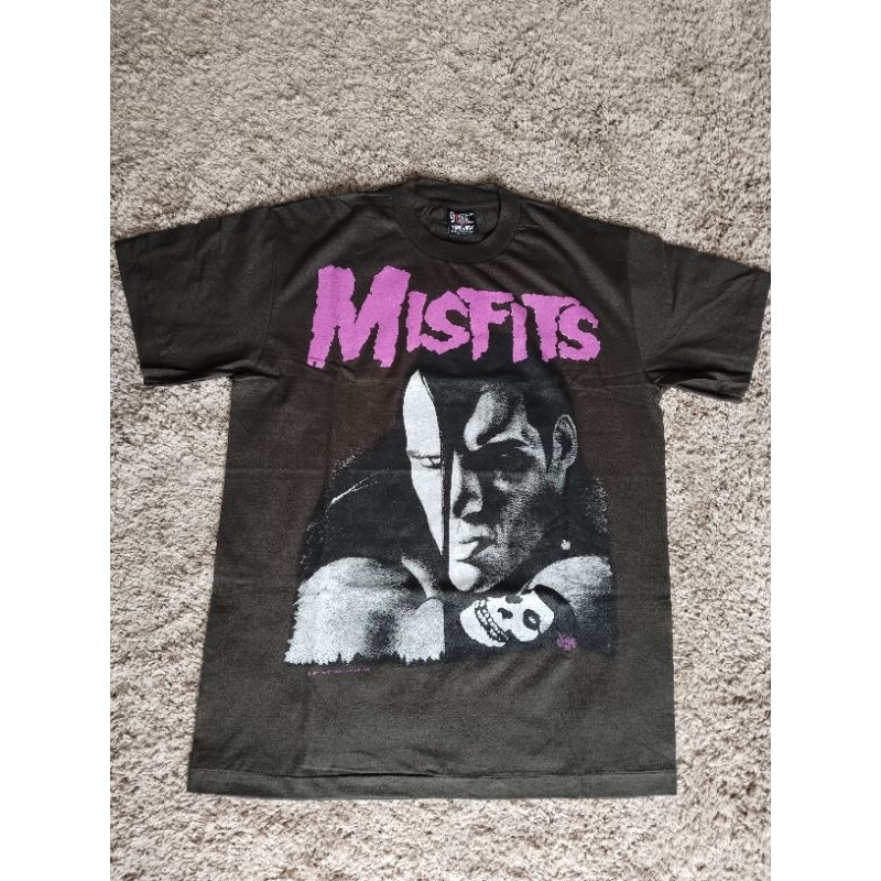 Kaos bootleg thailand original punk rock t-shirt "Misfits".