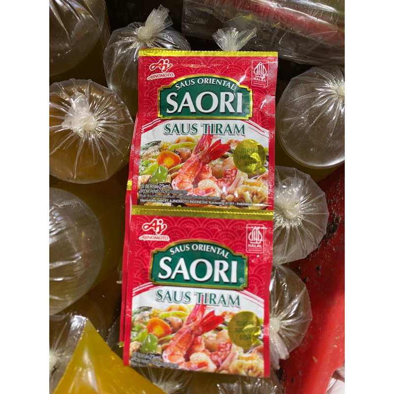 

Saori Saus Tiram | 1 renceng isi 10