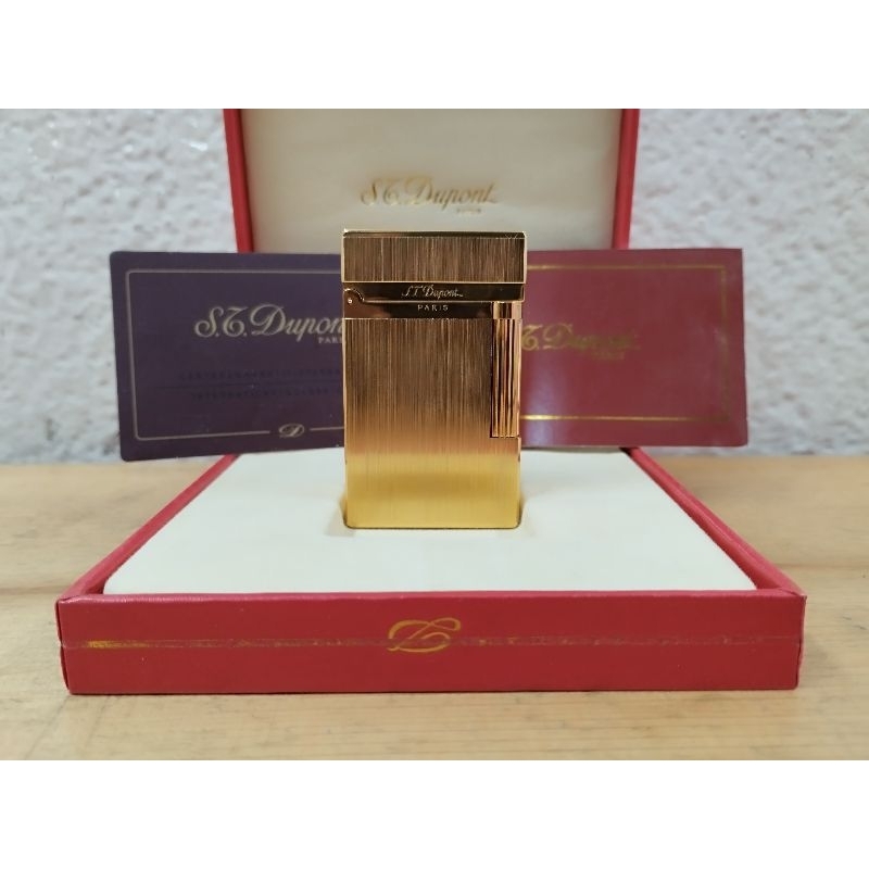 KOREK API VINTAGE ST DUPONT PREMIUM QUALITY MIRROR LIKE ORIGINAL GRATIS GRAFIR NAMA ANDA