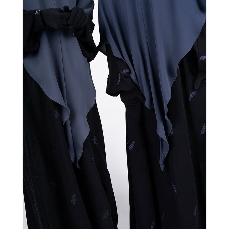 1 set Abaya dan Khiban Sohifaa Magnolia Abaya by Aljenna XL Dan Kyra blush Hiliyy, Sohifaa Ash M dan