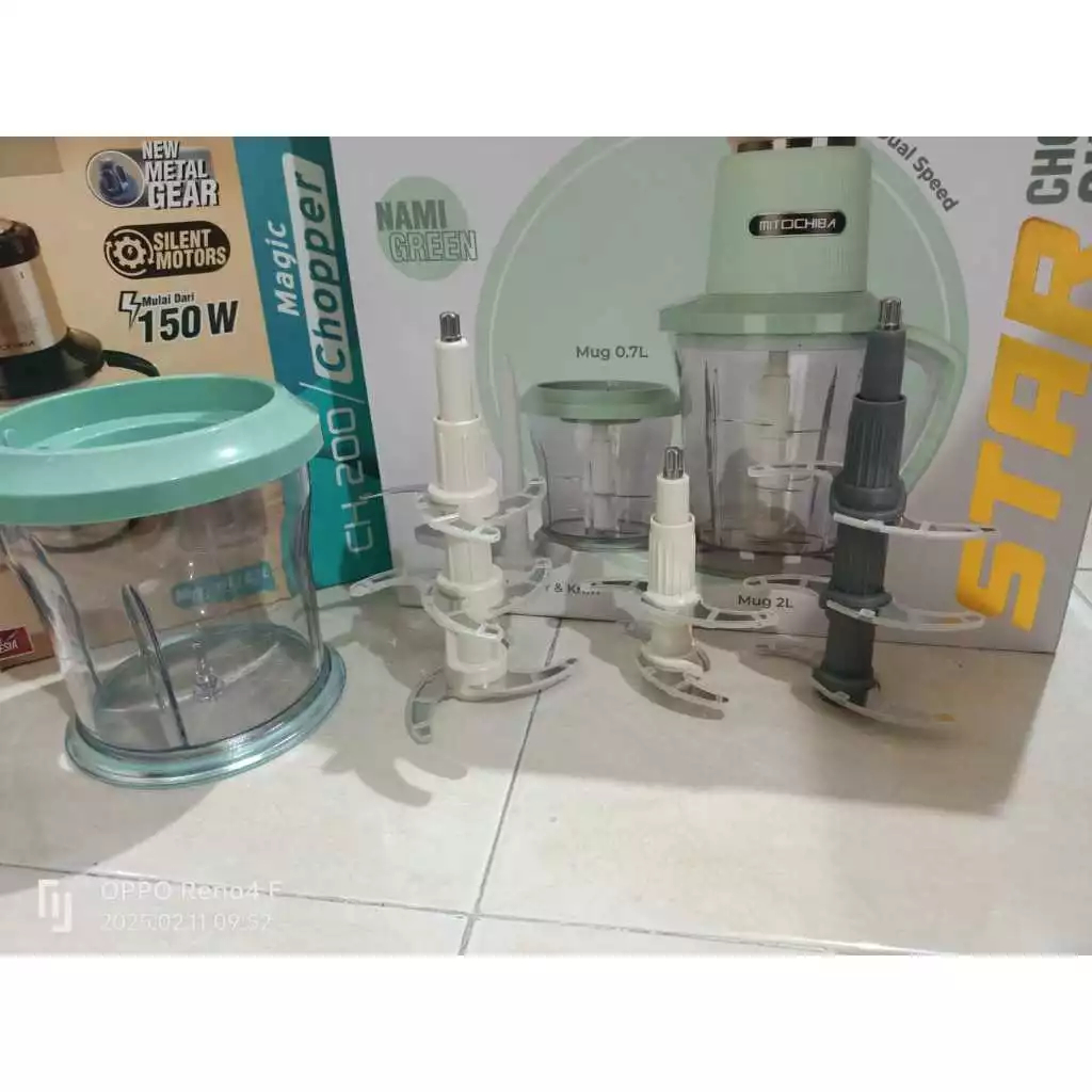 SPAREPART -- NEW METAL GEAR  Pisau Chopper CH 100 / CH 200 / CH 250 ORIGINAL