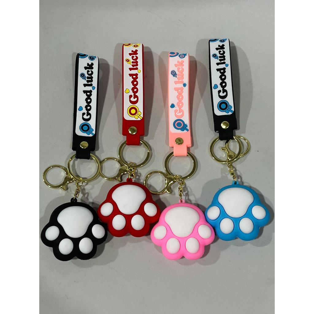 【Ready】Gantungan Kunci Keychain Karakter Paw Cat Keychain 3D Accessories
