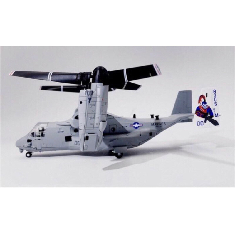 Diecast Pesawat Helikopter Bell Boeing V-22 Osprey Marines USAF 1/72