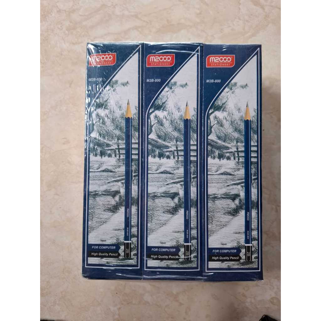 

PROMO Pensil 2B M2000 Per Lusin ada Dua Warna