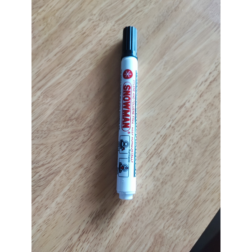 

SPIDOL WHITEBOARD SNOWMAN WARNA HITAM PAPAN TULIS PUTIH