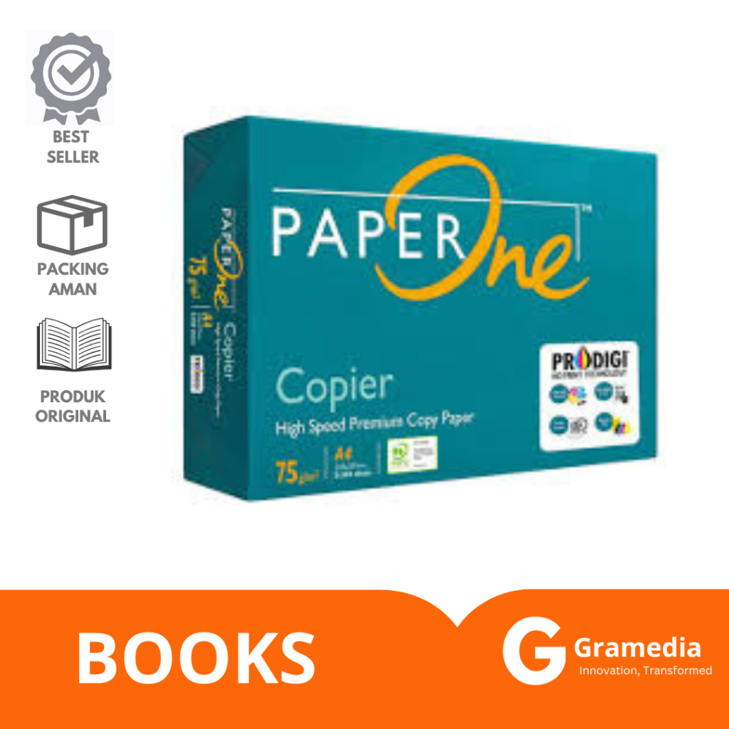 

Gramedia Lampung - HVS A4 PaperOne 75 Gram