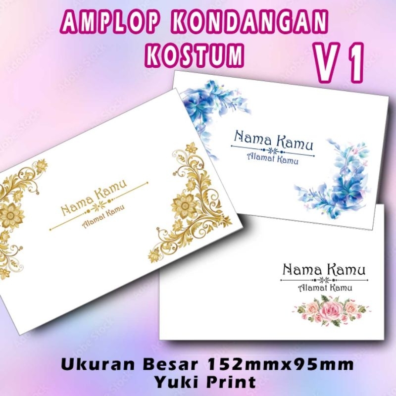 

AMPLOP COSTUME BESAR ISI 50 AMPLOP KONDANGAN AMPLOP DESAIN SENDIRI AMPLOP KOSTUM