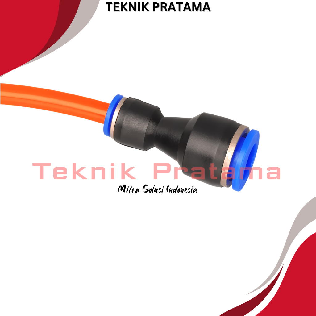 FITTING REDUCER LURUS SAMBUNGAN SELANG 10MM KE SELANG 6MM