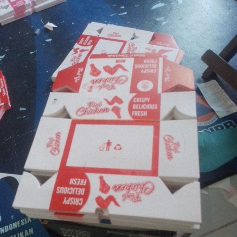 

kardus chicken satu warna isi 150 pcs