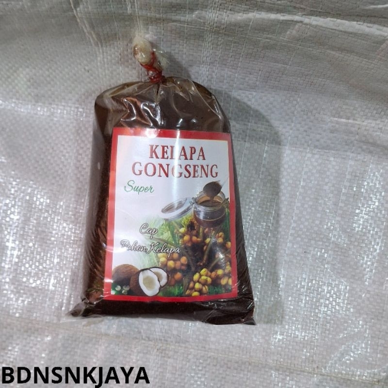 

RB kelapa gongseng super cap pohon kelapa asli 1kg