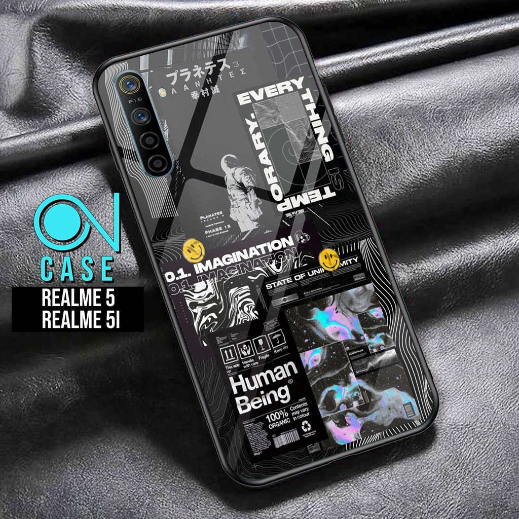 Case Realme 5 - Casing Realme 5i - Realme 5 Pro - ( aesthetic ) - Case Hp - Casing Hp - Softcase Hp 