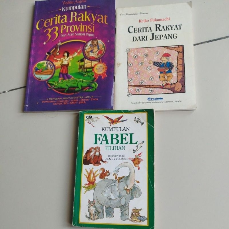 cerita rakyat Dari Jepang, Kumpulan Fabel Pilihan,cerita rakyat 33 privinsi