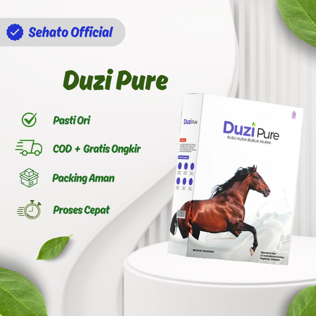 

Duzi Pure 200gr Original - Susu Kuda Bubuk