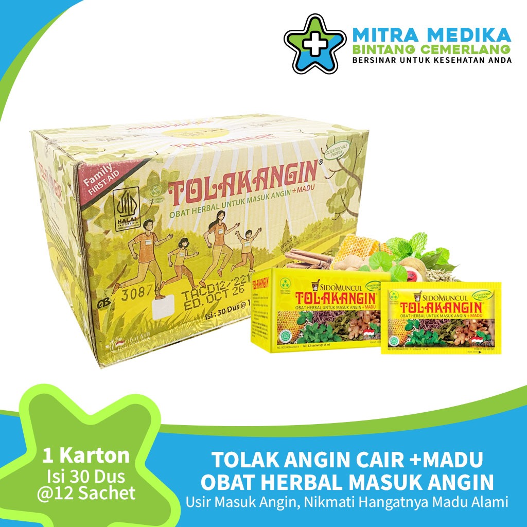 TOLAK ANGIN CAIR (1 KARTON@30 KOTAK)