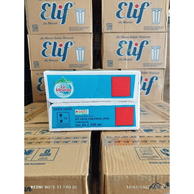 

Air Le minerale 330 Ml per dus isi 24