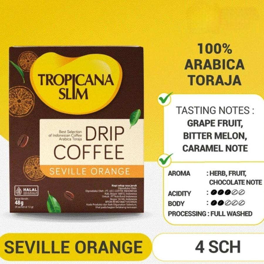 

Tropicana Slim Drip Coffee Seville Orange 48 gr