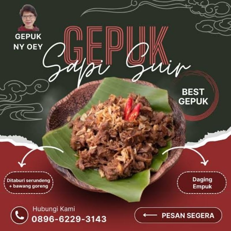 

Gepuk Sapi Suwir | Empal Sapi Suir Ny Oey – Empuk, Manis, Gurih - Onti Mart
