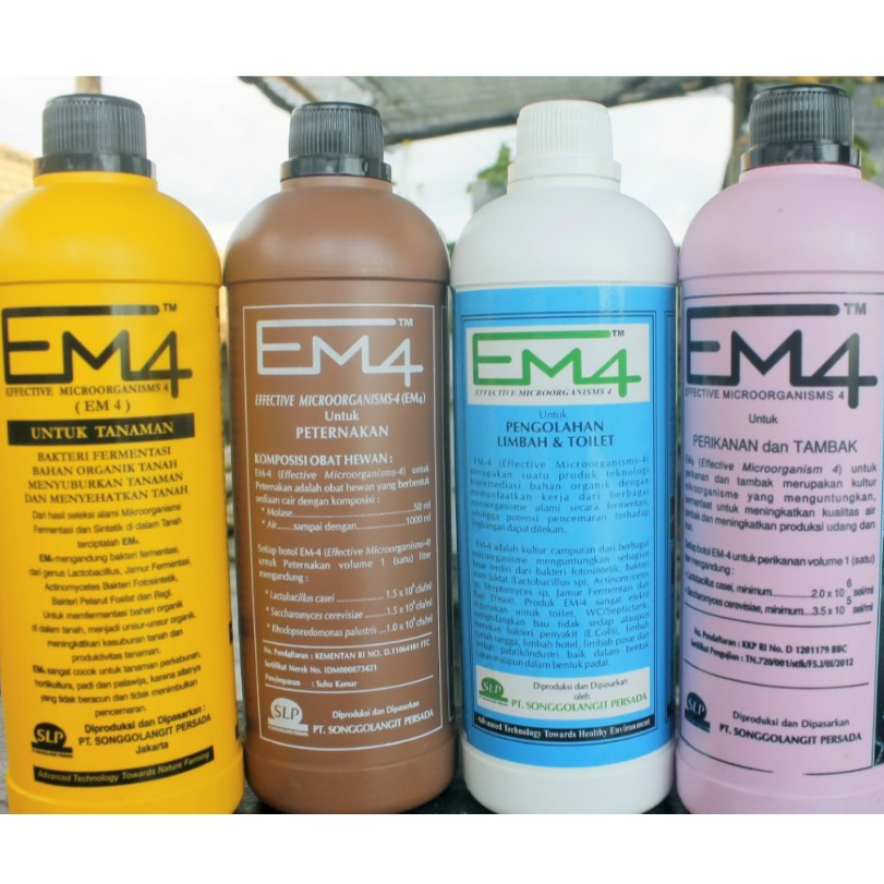 EM4 REPACK BOTOL 100ml EM4 Perikanan Peternakan Pertanian Limbah
