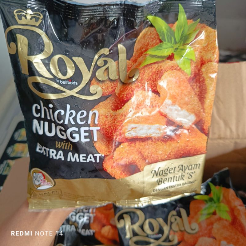 

nugget royal belfoods extra meat 250gr