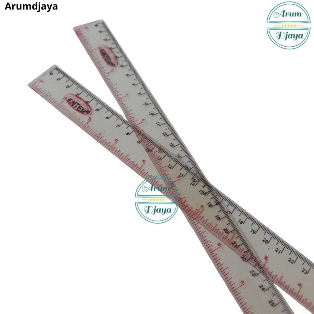 

Penggaris Plastik Mika 30 Cm Flexible Ruler Soft Bendable Ruler Clear