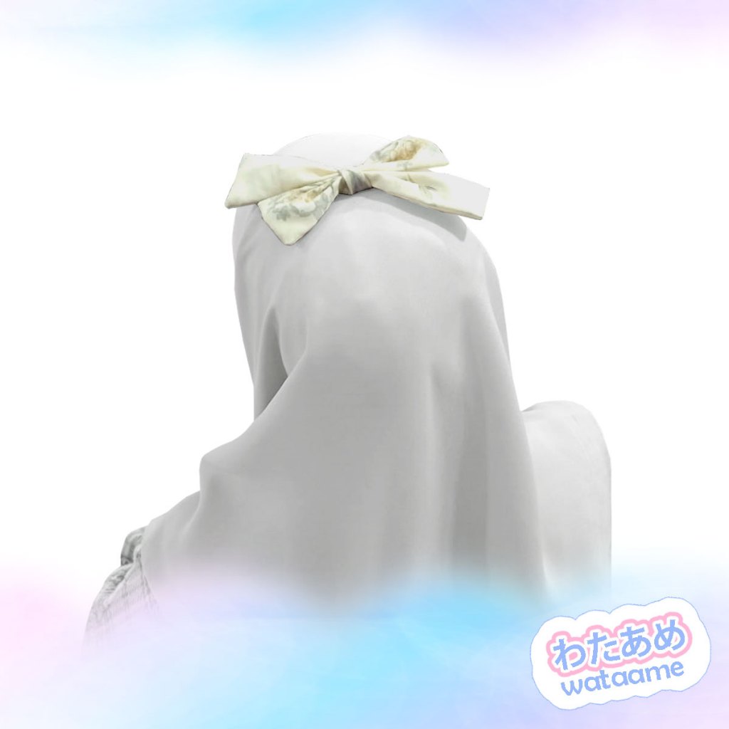 Bros Hijab Pita Asimetris Handmade Katun Jepang Premium