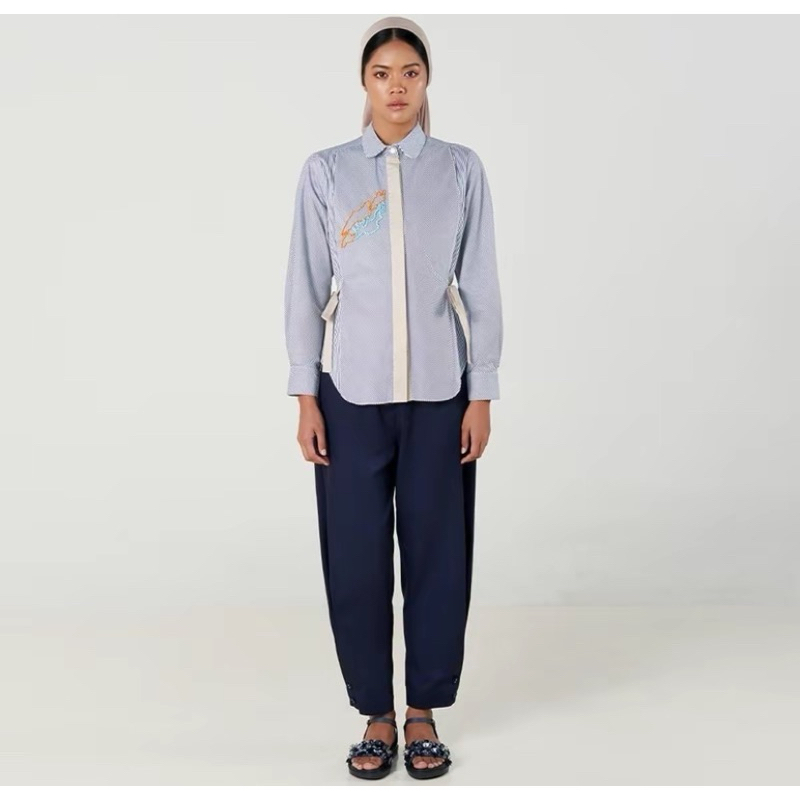 Preloved Jenna & Kaia - Rui Top Navy M