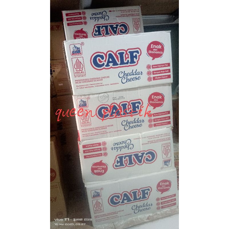 

1 Dus Keju Calf Isi 8 Boks x 8 Pcs @ 200 gr total 64 pcs