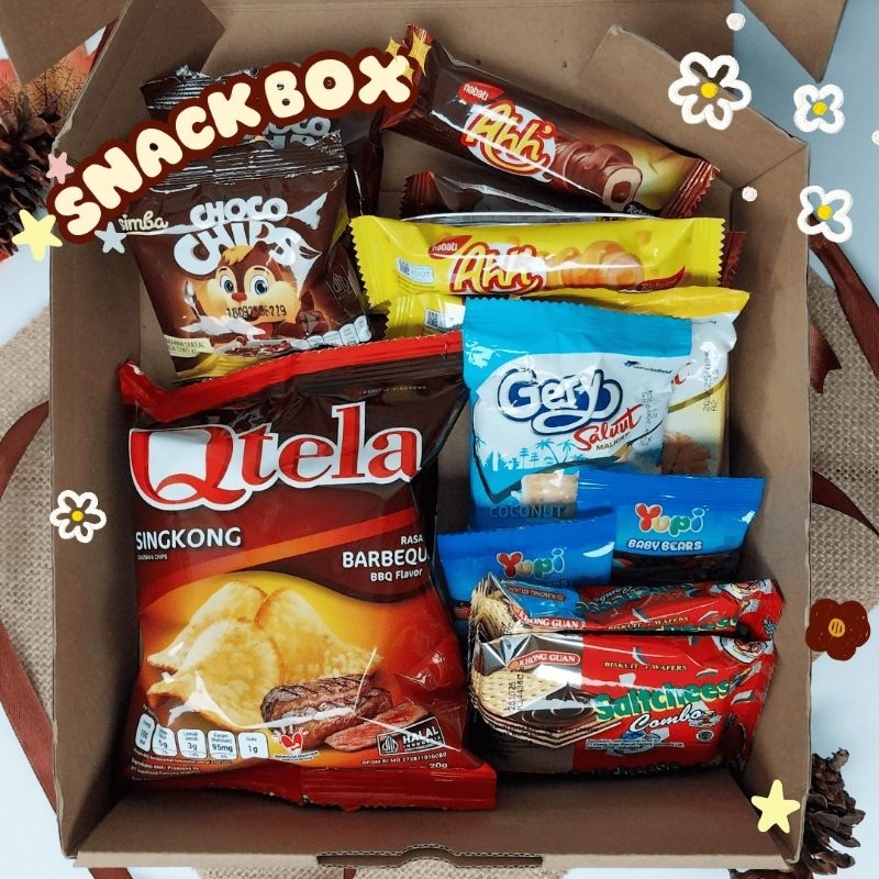 

Gift Box Snack / Hampers / Kado / Hadiah Wisuda Sidang Sempro