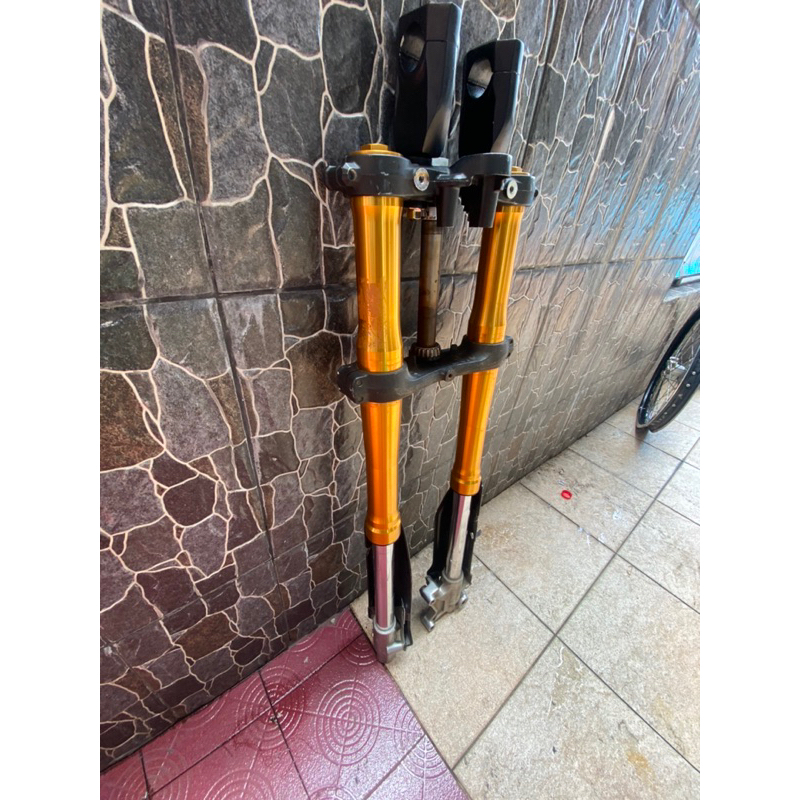 Usd Sok Depan Dtracker 150 Ori copotan Motor