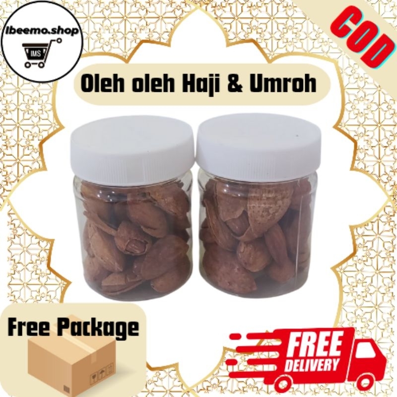 

Kacang Almond Kulit rasa susu vanilla