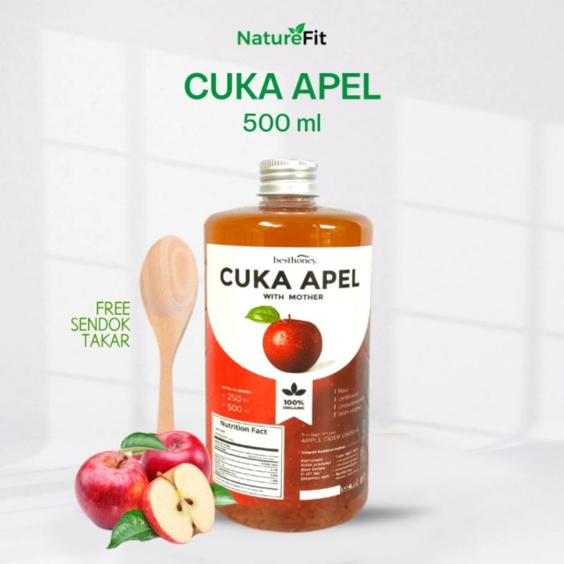 

[GROSIR] Cuka Apel Original - Diet Detoks - Apple Cider Vinegar - Toner Wajah Alami - Toner Cuka Apel 500ml